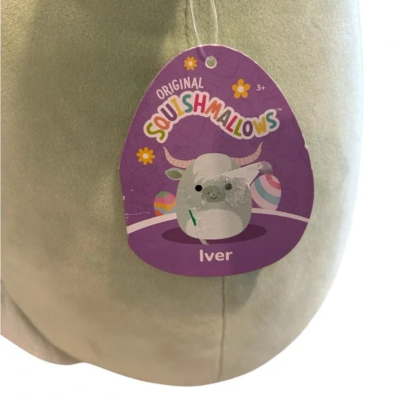 Squishmallows Iver The Highland Cow 16” - Picture 3 of 4